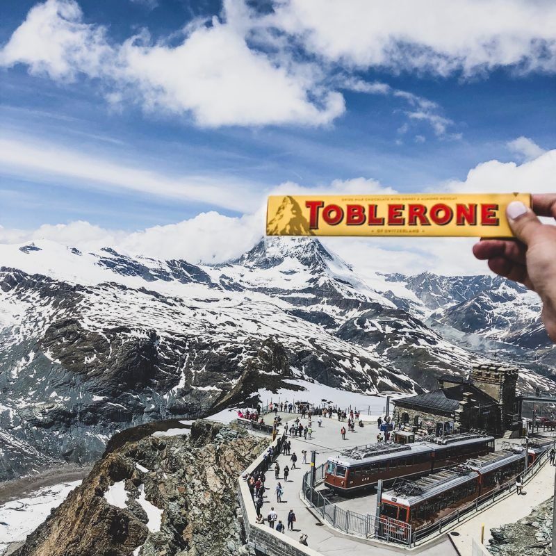 Lose yourself in the Toblerone triangle